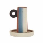 Karaca Home Simple 9,6 cm Mavi Şamdan