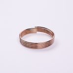 Karaca Home Strip 12'li Rose Gold Peçete Yüzüğü