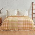 Karaca Home Striped Pamuk Çift Kişilik Müslin Pike Yavruağzı