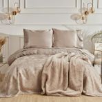 Karaca Home Tuğçe 6 Parça Private Çeyiz Seti Vizon - 200 x 220 cm