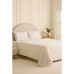 Karaca Home Velisse Dantelli Çift Kişilik Nevresim Takımı Beyaz - 240 x 260 cm