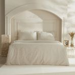 Karaca Home Venessa Çift Kişilik Nevresim Takımı Ekru - 200 x 220 cm