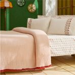 Karaca Home Vion %100 Pamuk Nish Set Çift Kişilik Pike Takımı Multicolour - Çok Renkli