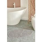 Karaca Home Vista Oval 90x60 cm Gri Paspas