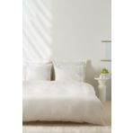 Karaca Home White Collection Mia Dantelli Beyaz Çift Kişilik Nevresim Takımı