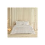 Karaca Home White Collection Vessa 120 Tel %100 Pamuk Saten Çift Kişilik Nevresim Takımı Çizgili Bey