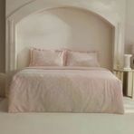 Karaca Home White Collection Viole Çift Kişilik Nevresim Takımı Pudra