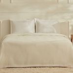 Karaca Home White Colletion Vian Çift Kışilik Bambu Pike Offwhite - Beyaz