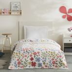 Karaca Home Young Flores Tek Kişilik Battaniye