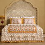 Karaca Home Zahara Çift Kişilik Nevresım Takımı Hardal - 200 x 220 cm