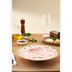 Karaca Hot Stuff Aci Biberli Makarna Tabağı Pembe 27 cm