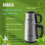 Karaca Inox Çelik Su Isıtıcı & Çay Makinesi