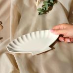 Karaca İstiridye Kayık Tabak 20 cm