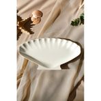 Karaca İstiridye Kayık Tabak 30 Cm Beyaz