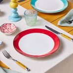 Karaca Jofy 27 cm Kırmızı Servis Tabağı