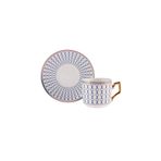 Karaca Jolly Blue Ring 2 Kişilik 220 ml Çay Fincan Takımı