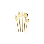Karaca Jupiter Shiny Gold 60 Parça 12 Kişilik Kutulu Çatal Kaşık Bıçak Takımı