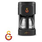 Karaca Just Coffee Aroma 2 In 1 Filtre Kahve ve Çay Demleme Makinesi 5 Fincan Kapasite Siyah Cam Hazne