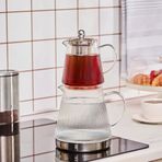 Karaca Keops Borosilikat Cam Mini Çaydanlık Takımı 0,45L & 1,5L