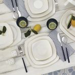 Karaca Lacie Gold 60 Parça Kare Yemek Takımı
