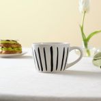 Karaca Linda 350 ml Çizgili Mug