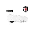 Karaca Lisanslı Beşiktaş Elegance Bone Gold 53 Parça 12 Kişilik Yemek Takımı