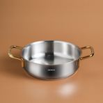 Karaca Maçka 20 cm Gold Çelik Sahan