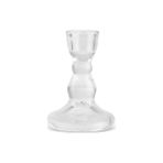 Karaca Marine Cam Şamdan Şeffaf 6,5x6,5x9 cm - Beyaz