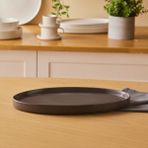 Karaca Massimo Antrasit Kayık Tabak 40 cm - Gri