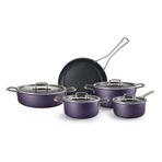 Karaca Mastermaid Bio Diamond 9 Parça Tencere Set Mor
