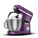 Karaca Mastermaid Chef Pro Çift Kollu 1750 W 5 lt Grape Purple Hamur Yoğurma Makinesi