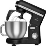 Karaca Mastermaid Chef Pro Çift Kollu Matte Black Silver 1750 W Stand Mikser