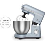 Karaca Mastermaid Chef Stand Mikser Foggy Blue 1500W 5 Lt - Mavi