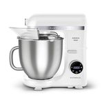 Karaca Mastermaid Chef Ultra D2000 W Dijital Ekranlı Matte White Hamur Yoğurma Makinesi