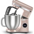 Karaca Mastermaid Chef Ultra D2000W 7L Paslanmaz Çelik Hamur Yoğurma Makinesi Pembe Renkli