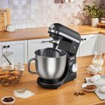 Karaca Mastermaid Chef Ultra M2000W Hamur Yoğurma Makinesi Shiny Black 7 L - Siyah