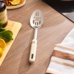 Karaca Mastermaid Oluklu Servis Kaşığı Krem 32.2 cm