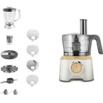 Karaca Mastermaid Power 10 In 1 Mutfak Robotu 2000W Güç ve 1,5 lt Kapasite ile Beyaz Renk