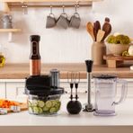 Karaca Mastermaid Prosteel Cam Black Copper 2500 W Mutfak Robotu
