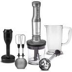 Karaca Mastermaid Prosteel Uzun Blender Ayaklı 6 Bıçaklı Galaxy Grey Inox 2000 W Blender Seti