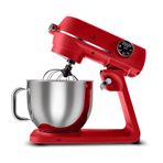 Karaca Multichef Artisan Digital Ekran 7 lt Döküm Kırmızı 1800 W Stand Mikser