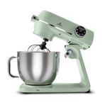 Karaca Multichef Artisan Digital Ekran 7 lt Döküm Mint 1800 W Stand Mikser