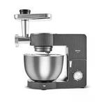 Karaca Multichef Ultra Kıyma Çekme/Sucuk-Sosis/İçli Köfte Aparatlı Hamur Yoğurma Makinesi Black 2000W 7L