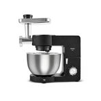 Karaca Multichef Ultra Kıyma Çekme/Sucuk-Sosis/İçli Köfte Aparatlı Hamur Yoğurma Makinesi Black 2000W 8L
