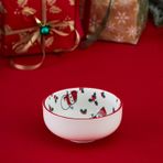 Karaca New Year Yılbaşı 10 cm Snowman Round Çerezlik