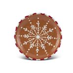 Karaca New Year Yılbaşı Gingerbread 20 cm Pasta Tabağı