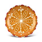 Karaca New Year Yılbaşı Gingerbread 30 cm Servis Tabağı