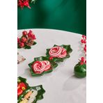 Karaca New Year Yılbaşı Kokina 18 cm 2 Bölmeli Çerezlik