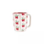 Karaca New Year Yılbaşı Red Bow Soft Touch Kupa 440 ml
