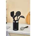 Karaca Noir Magic 6 Parça Standlı Servis Seti